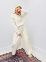 Pull En Maille Douce À Détails Col Et Boutons – Image 3