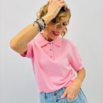 Polo En Maille Fine À Col Classique