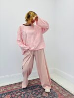 Pantalon Jogg En Velours Coupe Large – Image 3