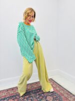 Pantalon Jogg En Velours Coupe Large – Image 6