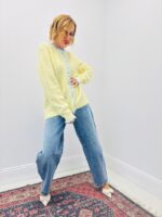 Gilet En Maille Ajourée À Finitions Contrastées – Image 5