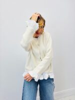 Gilet En Maille Douce À Finitions Volantées – Image 8