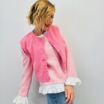 Gilet Sans Manches En Denim Coupe Courte