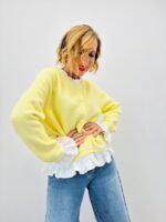 Gilet En Maille Douce À Finitions Volantées – Image 10