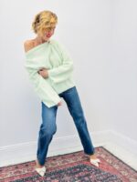 Pull En Maille Douce À Détail Bijou Épaule – Image 5