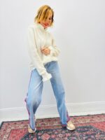 Gilet En Maille Douce À Col Arrondi Et Finitions Volantées – Image 6