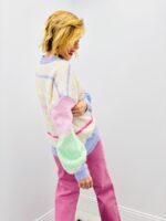 Pull Rayé Multicolore En Maille Douce – Image 5