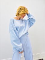 Sweat Uni En Coton – Coupe Loose Confort – Image 3