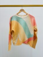 Pull Multicolore Dégradé Effet Nuage – Esprit Doux & Lumineux – Image 2