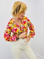 Chemise Imprimée Fleur Graphique – Marque Palme