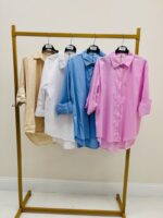 Chemise en Coton Coupe Fluide – Indispensable du Dressing – Image 3