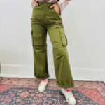 Pantalon Cargo Coupe Droite – Esprit Utilitaire Chic