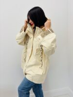 Veste en Coton à Capuche – Détails Tressés – Image 7