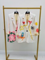 Veste Oversize Illustrée – Esprit Artistique & Statement Mode – Image 2