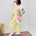 Veste Oversize Illustrée – Esprit Artistique & Statement Mode