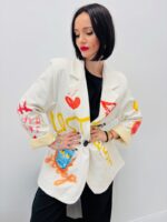 Veste Oversize Fleurie – Esprit Printanier & Statement Mode – Image 4