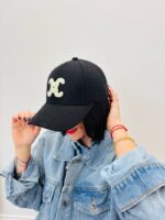 Casquette En Toile À Logo Brodé