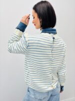 Pull Rayé en Viscose – 2 Façons de Porter & Féminité Moderne – Image 4