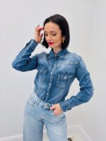 Chemise en Jean Coton – Intemporelle & Facile à Porter