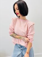 Pull Rayé en Viscose – 2 Façons de Porter & Féminité Moderne – Image 7