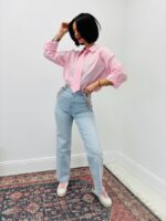 Jean Liberty Coupe Wide Leg – Détail Brodé & Esprit Bohème Chic