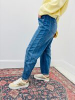 Jean Coupe Barrel Taille Haute – Denim Moderne & Tendance – Image 4