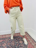 Jean Taille Haute à Poches Plaquées – Coupe Droite – Image 5