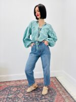 Tunique Bohème en Coton Brodé – Esprit Artisanal & Douceur Naturelle – Image 5