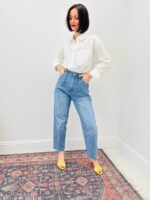 Chemise en Coton Coupe Droite – Intemporel Chic & Facile à Porter