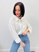 Chemise en Coton Coupe Droite – Intemporel Chic & Facile à Porter – Image 8