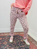Pantalon Jogg Imprimé Léopard – Confort Tendance & Esprit Casual Chic