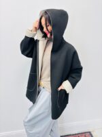 Veste À Capuche En Néoprène À Coupe Moderne Et Confort Structuré – Image 4