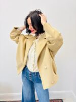 Veste Courte En Suédine À Col Tailleur Élégant – Image 7