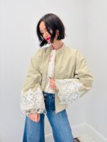 Veste À Manches Bouffantes En Dentelle – Image 8