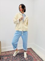 Veste À Capuche En Velours Coton À Coupe Décontractée – Image 6