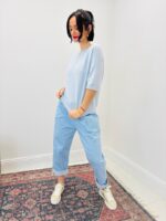 Pantalon Fluide En Lyocell À Taille Élastiquée Et Ceinture Intégrée – Image 6