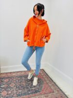 Veste À Capuche En Velours Coton À Coupe Décontractée – Image 10