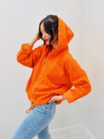 Veste À Capuche En Velours Coton À Coupe Décontractée – Image 9