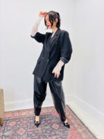 Veste Oversize Tailoring À Double Boutonnage Moderne