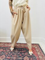 Pantalon En Simili Cuir À Taille Élastiquée Et Coupe Moderne – Image 6