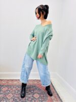 Pull Col V En Viscose À Coupe Fluide – Marque VALENTYNE – Image 5