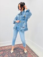 Jean Femme Coupe Regular En Denim Bleu Intemporel – Image 5