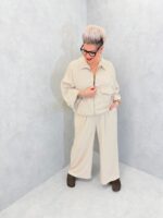 Veste fluide zippée à poches – Grande Taille – Élégance fonctionnelle et confort moderne – Image 7