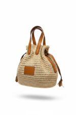 Sac Filet Doublé À Lien Coulissant Esprit Bohème Chic – Image 3