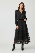 Jupon Long À Détail Dentelle Esprit Bohème Chic - Marque Vogue – Image 5