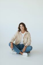 Manteau Effet Laine Bouillie À Finitions Couture Esprit Italien – Image 6