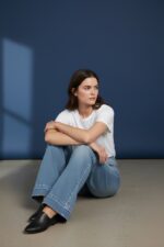 Jean Large En Denim Délavé Clair À Coupe Droite Moderne – Image 3