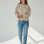 Sweat Strass Made in Italy – Confort 100% Coton & Détails Brillants