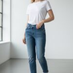 Jean Coupe Barrel Taille Structurée