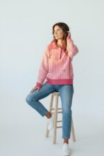 Polo Maille Rayée À Broderies Esprit Casual – Image 4